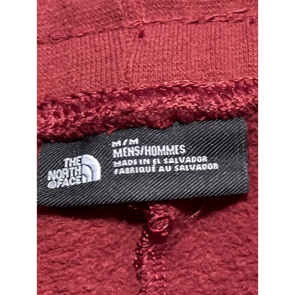 The North Face Mens Heritage Patch Joggers Burgundy Red Sweatpants Size Medium